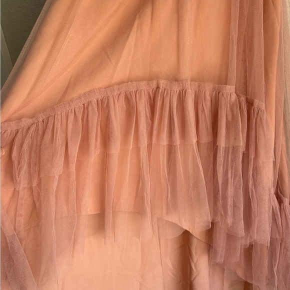 Joyfolie Girls Pink Fay Tulle High-Low Party Dress - Picture 5 of 8